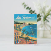 Las Terrenas Briefkaart (Staand voorkant)