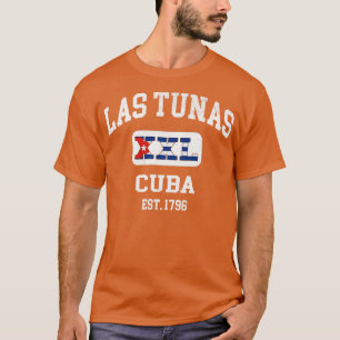 Las Tunas Cuba XXL Atletisch ontwerp 1 T-shirt
