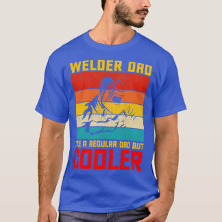 Las vader als een gewone vader, maar koeler Vintag T-shirt