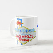 Las Vegas 30thBirthday Koffiemok (Voorkant links)