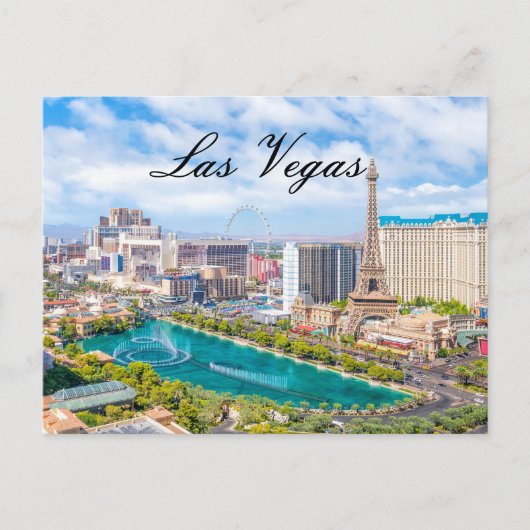 Las Vegas ansichtkaart Briefkaart (Voorkant)