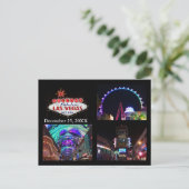 Las Vegas Attractions #1 Carte postale (Debout devant)