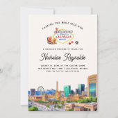 Las Vegas | Bachelor Party Invitation (Devant)