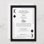 Las Vegas Bachelor Party Kaart (Achterkant)