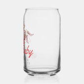 Las Vegas Bachelorette Blikvorm Glas (Links)