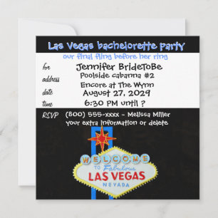 Las Vegas Bachelorette Final Fling Kaart
