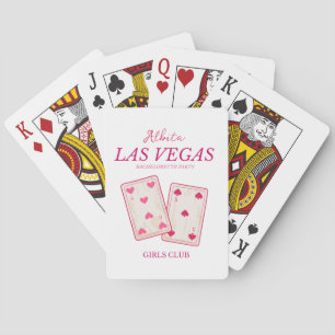 Las Vegas Bachelorette meisjes weekend Pokerkaarten