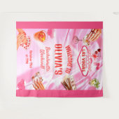 Las Vegas Bachelorette Party Poker Wandkleed (Voorkant (horizontaal))