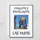 Las Vegas Bachelorette Party Wit Kaart (Voorkant)