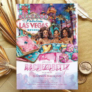 Las Vegas Bachelorette weekend Afro meisjes Kaart