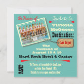 Las Vegas Bachelorette Weekend Invitations Getaway (Dos)