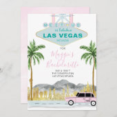 Las Vegas Bachelorette Weekend Kaart (Voorkant / Achterkant)