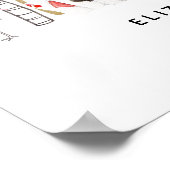 Las Vegas Bachelorette Weekend Welkomstbord Poster (Hoek)