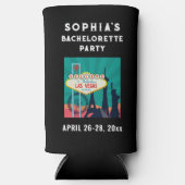 Las Vegas Bacherolette Party Wedding Favor (Voorkant)
