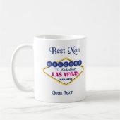 Las Vegas Best Man Mug (Gauche)