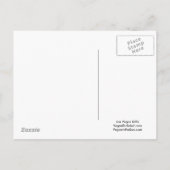 Las Vegas BEWAART HET DATUM Briefkaart (Achterkant)