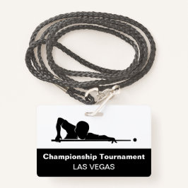 Las Vegas Billiards Budget Event Badges