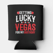 Las Vegas Birthday - Getting Lucky in Vegas Blikjeskoeler (Achterkant)