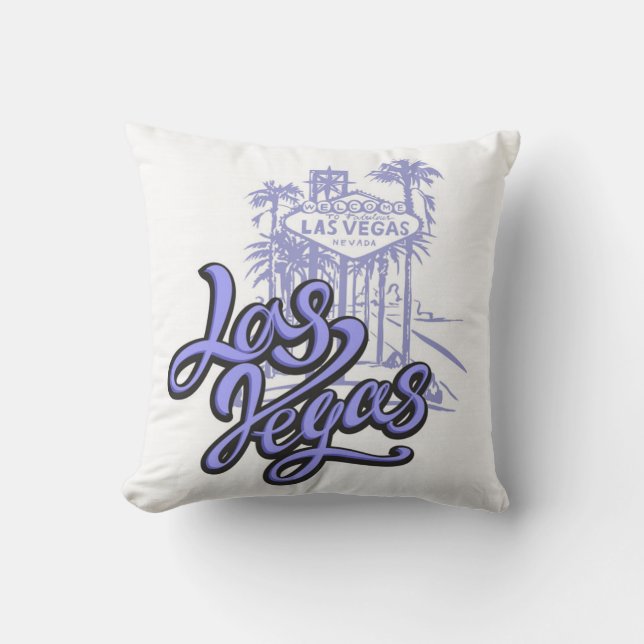Las Vegas-bord Kussen (Voorkant)