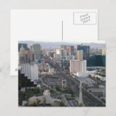 Las Vegas Boulevard Strip Briefkaart (Voorkant / Achterkant)