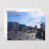 Las Vegas Boulevard, Zuid Briefkaart (Voorkant / Achterkant)