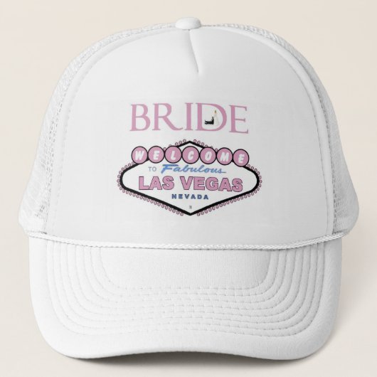 LAS VEGAS BRIDE Casquette (Devant)