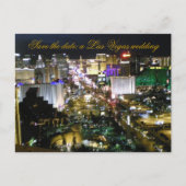 Las Vegas Brides Mariage Date Faire-part (Devant)
