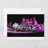 Las Vegas Briefkaart (Voorkant / Achterkant)
