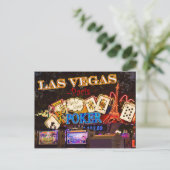 Las Vegas Briefkaart (Staand voorkant)