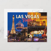 Las Vegas Briefkaart (Voorkant / Achterkant)