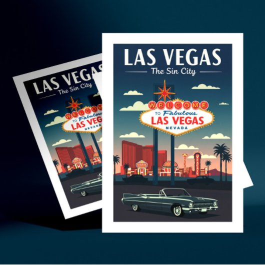  Las Vegas Briefkaart