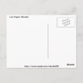 Las Vegas Briefkaart (Achterkant)
