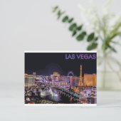Las Vegas Briefkaart (Staand voorkant)
