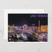 Las Vegas Briefkaart (Voorkant / Achterkant)