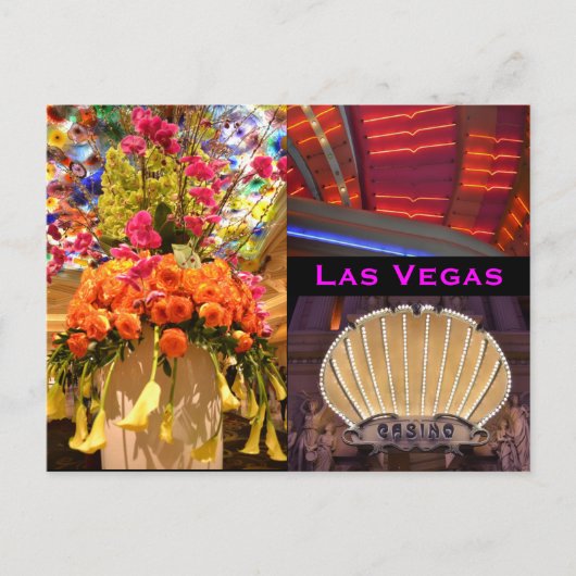 Las Vegas Briefkaart (Voorkant)