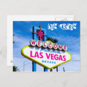 Las Vegas Briefkaart (Voorkant / Achterkant)