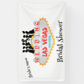 Las Vegas Bruiloft Banner (Verticaal)