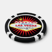 Las Vegas Bruiloft Casino Chip (Enkel)