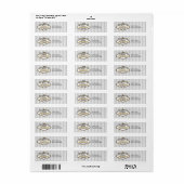 Las Vegas Bruiloft STD Label (Full Sheet)
