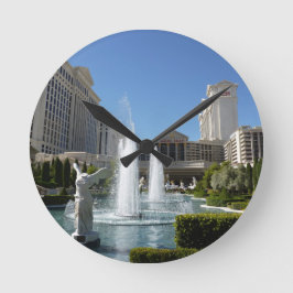Las Vegas Caesars Palace Fonteinen Fonteinen Ronde Klok