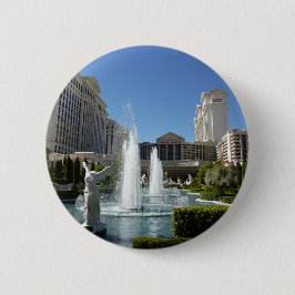 Las Vegas Caesars Palace Fountain Ronde Button 5,7 Cm