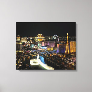 Las Vegas Canvas Afdruk