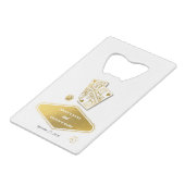 Las Vegas Casino Destination Wedding Gold White (Devant Angle)