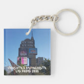 Las Vegas Casino Meisjes Uitje Feest Foto En Naam Sleutelhanger (Achterkant)