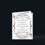 Las Vegas Casino Moderne Chic Photo MERCI<br><div class="desc">Idéal pour votre mariage sur le thème Casino/Las Vegas/Monte Carlo ou autre célébration pour dire MERCI à vos invités avec un message personnalisable et une photo. Veuillez le personnaliser avec les initiales des mariés, votre propre texte, votre photo préférée ou cliquez sur le bouton "Personnaliser" pour accéder à l'outil de...</div>