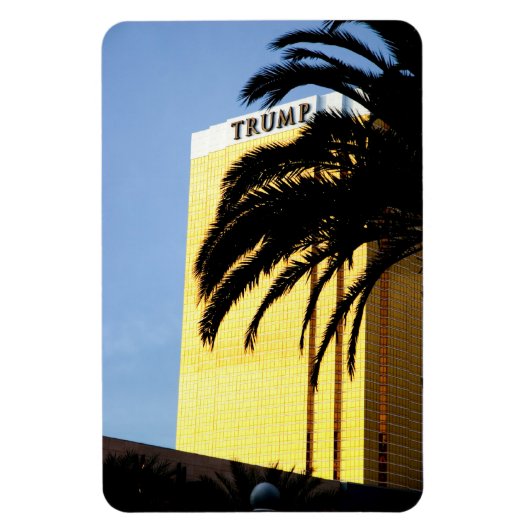 Las Vegas Casino & Palm Tree Magnet flexible (Vertical)