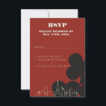 Las Vegas Casino Skyline Wedding Cartes RSVP<br><div class="desc">Une carte de réponse RSVP amusante et moderne pour obtenir une réponse de présence pour votre événement à Las Vegas! Cette carte d'invitation RSVP comprend graphite noir gras de carte à jouer carte graphiques, un rendu moderne de la ligne d'horizon de Las Vegas, ainsi que des polices et du texte...</div>