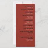 Las Vegas Casino Skyline Wedding Programme (Dos)