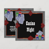 Las Vegas Casino Uitnodigingen (Voorkant / Achterkant)