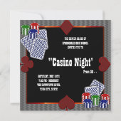 Las Vegas Casino Uitnodigingen (Achterkant)